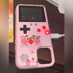 💖 RARE Pink Panther Gameboy Console IPhone 11 Pro Case 💖